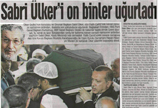 ÜLKER'İN KURUCUSU SABRİ ÜLKER ÖLDÜ